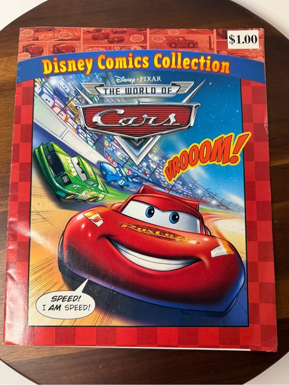 Disney Pixar The World of Cars Comic Book 2008 Vintage Disney Comics Collection